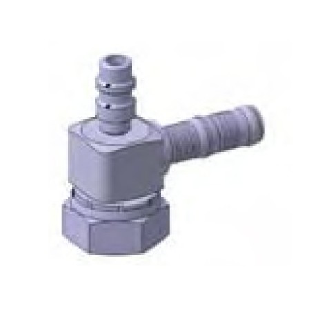 Tube O compressor fitting 10-08S